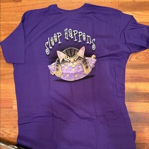 *NWT* Purple Cat Sleep T-Shirt